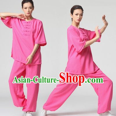 Top Asian China Tai Ji Short Sleeves Uniform for Women