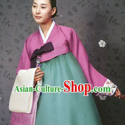 Top Korean Traditional Hanbok National Costumes Complete Set for Women