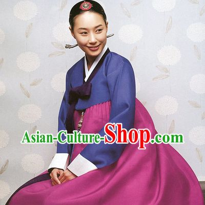 Top Korean Traditional Female Hanbok National Costumes Complete Set