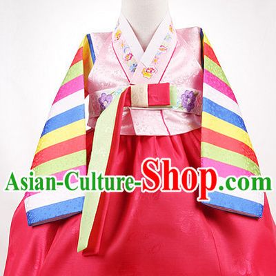 Top Korean Kids Birthday Hanbok Ceremonial Dresses