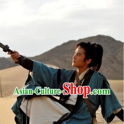 Asian Fashion Wholesale China Swordsmen Costumes Complete Set