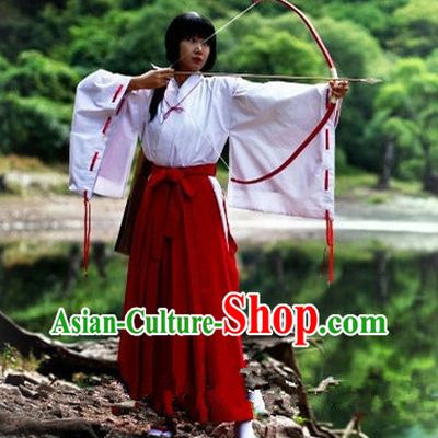 Japanese Archer Costumes Complete Set