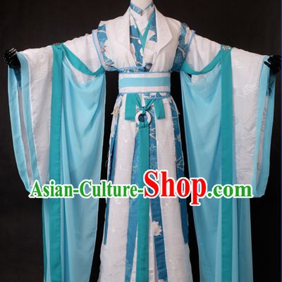 Chinese Male Teacher Halloween Costumes Hanfu Suits Outfits