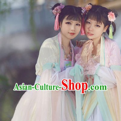 Chinese Lady Hanfu Cosplay Halloween Costumes Carnival Costumes for Women