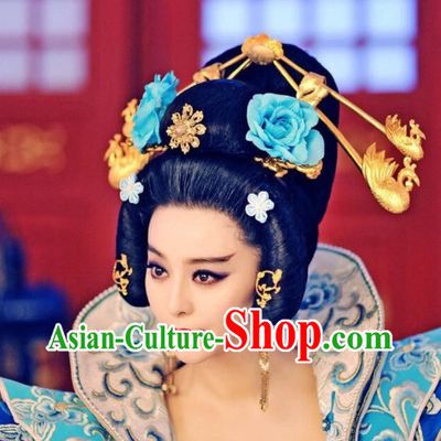 Chinese Traditional Empress Hair Extensions and Accessories