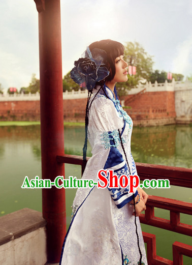 Chinese costumes halloween costume empress emperor hanfu outfit suit Chinese costumes halloween costume empress emperor hanfu outfit suit
