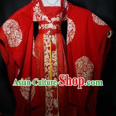 Chinese Costume Asian Fashion China Civilization Phoenix Wedding Dress Traditional Clothing
