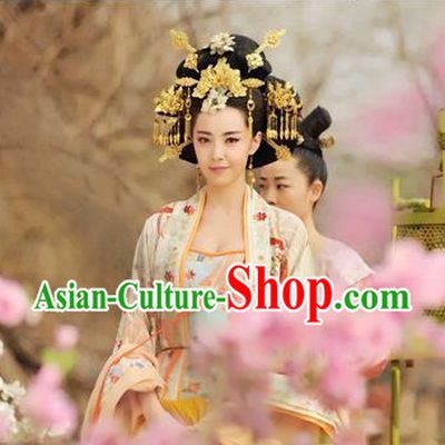 Chinese Traditional Princess Hair Accessories and Jewelry