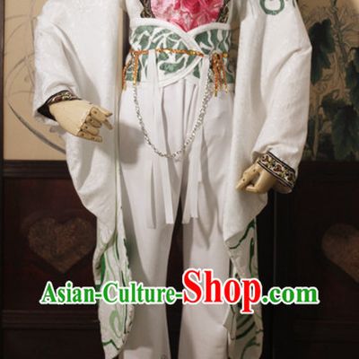 Chinese Costume Asian Fashion China Civilization Peony Halloween Costumes