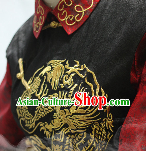 Chinese costumes halloween costume empress emperor hanfu outfit suit Chinese costumes halloween costume empress emperor hanfu outfit suit