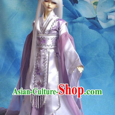 Asian Fashion Chinese Childe Hanfu Costumes Complete Set for Men