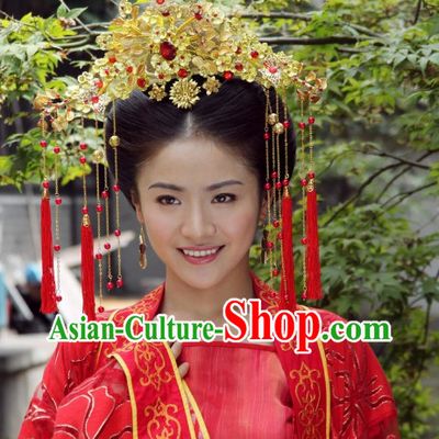 Chinese Traditional Phoenix Coronet Hair Accessories Jewelry