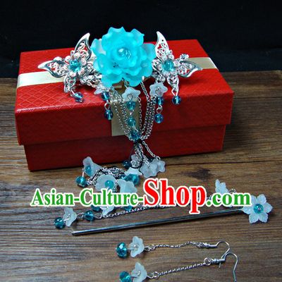 Chinese Traditional Lady Hair Jewelry