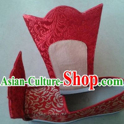 Handmade Chinese Traditional Bridal Ladies Shoes Footwear