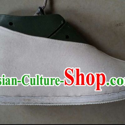 High Heel Handmade Chinese Traditional Ladies Fabric Shoes Footwear