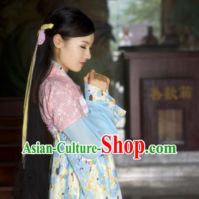 Asian Fashion online Oriental Dresses Chinese Hanfu Plus Size Wholesale Dresses Complete Set