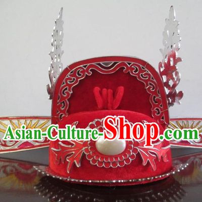 Asian Fashion Oriental Beijing Opera Wedding Bridegroom Scholar Hat