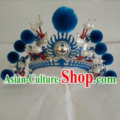 Asian Fashion Oriental Beijing Opera Mu Guiying Hat Headwear