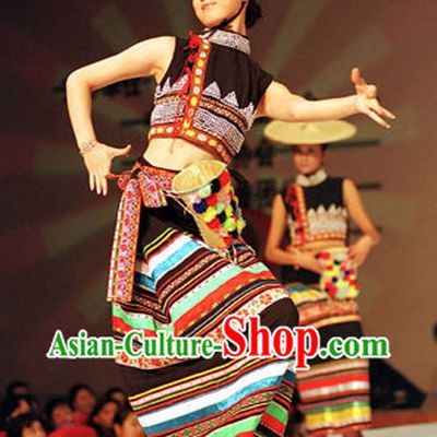 Asian Fashion Chinese Ethnic Ladies Clothing and Hat