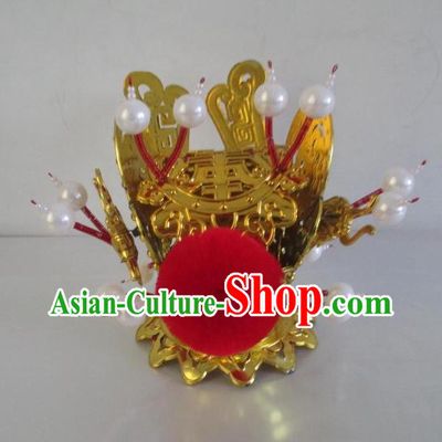 Oriental Stage Performance Peking Opera Prince Kids Hat