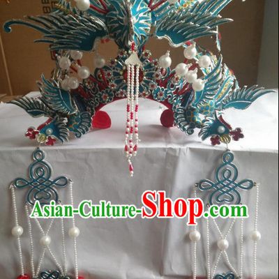 Oriental China Stage Performance Princess Phoenix Hat Crown