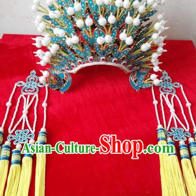 Oriental Chinese Traditional Phoenix Coronet Hat