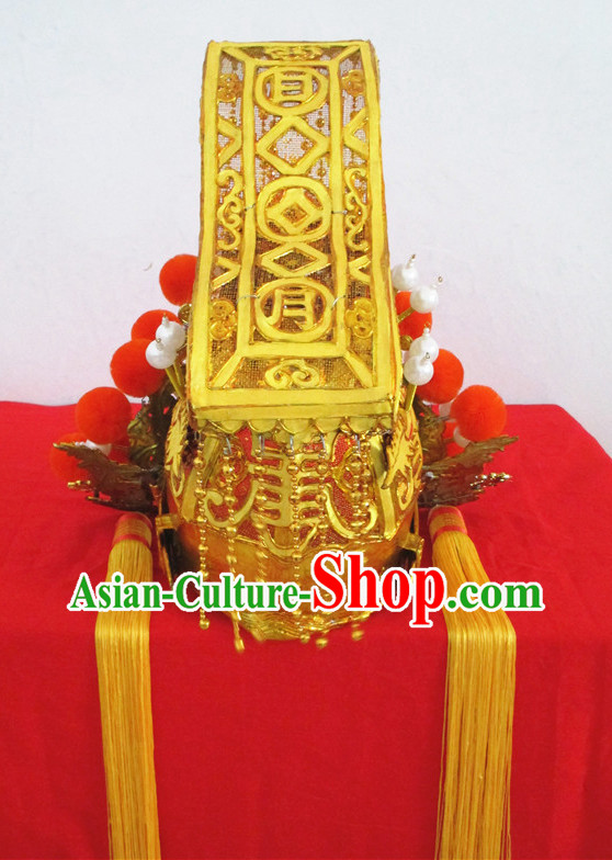 Chinese hat headwear China traditional hat official hat head wear Chinese hat headwear China traditional hat official hat head wear