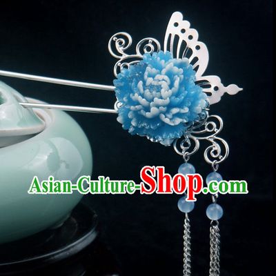 Handmade Chinese Traditional Ladies Hair Jewelry