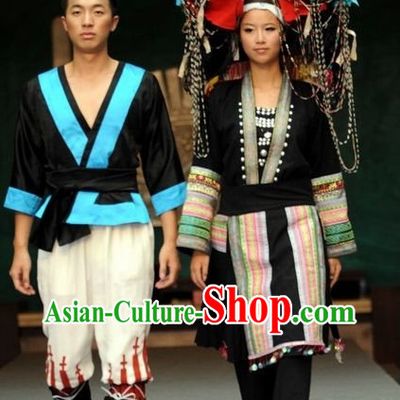 Oriental Clothing Chinese Traditional Ethnic Plus Size Clothing for Men and Women