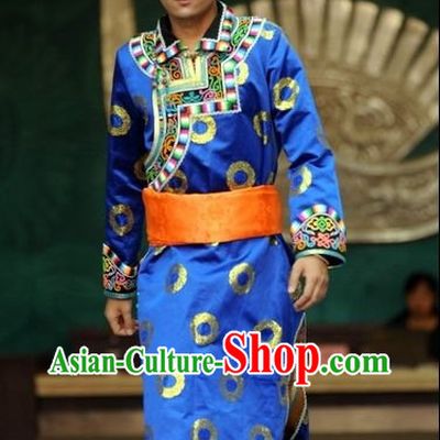Oriental Clothing Chinese Traditional Mongolian Ethnic Plus Size Clothing online for Men