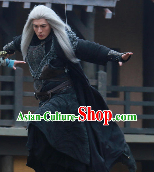 Chinese black long wig traditional wig guzhuang hair ancient costumes Chinese black long wig traditional wig guzhuang hair ancient costumes