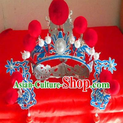 Chinese Traditional Opera Hua Dan Superheroine Hat