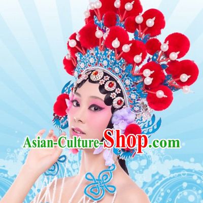 Chinese Traditional Opera Hua Dan Phoenix Hat