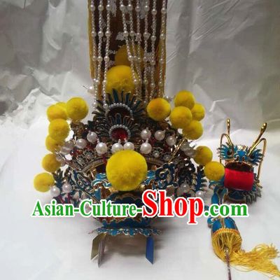 Chinese Traditional Opera Emperor Hat