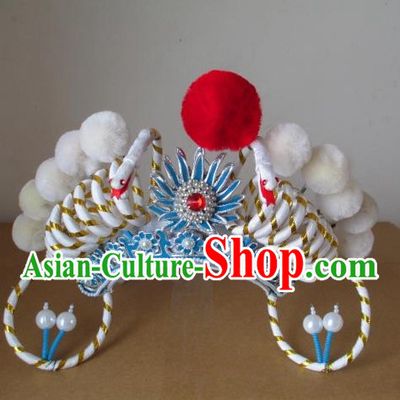 Chinese Beijing Opera Bai Suzhen Hat
