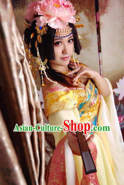 Chinese costumes costume asian fashion oriental clothing wig clothes traditional Chinese costumes costume asian fashion oriental clothing wig clothes traditional