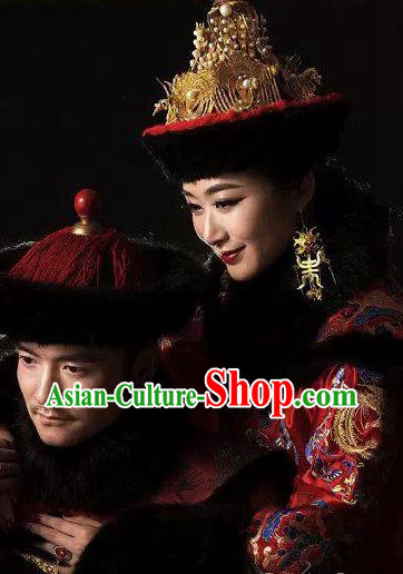 Chinese empress costumes qing dynasty manchu costume Chinese empress costumes qing dynasty manchu costume