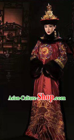 Chinese empress costumes qing dynasty manchu costume Chinese empress costumes qing dynasty manchu costume