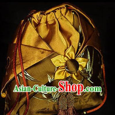 Chinese Classical Hanfu Accessories Traditional Handmade Designer Hand Bags Handbags