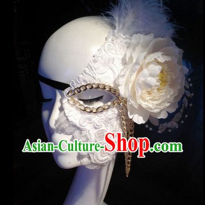 Custom Made Designer Face Mask Hair Fascinators Hair Slides Headpieces Hair Ornaments