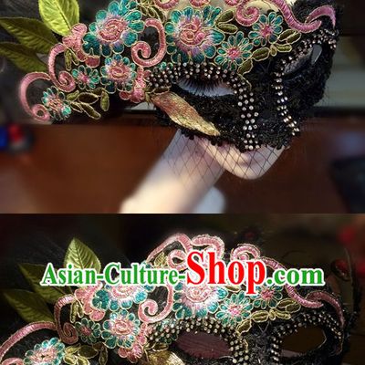 Custom Made Designer Handmade Facial Mask Hair Fascinators Hair Slides Headpieces Hair Ornaments Set