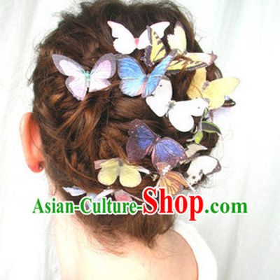 Butterfly Hair Fascinators Hair Slides Headpieces Hair Ornaments