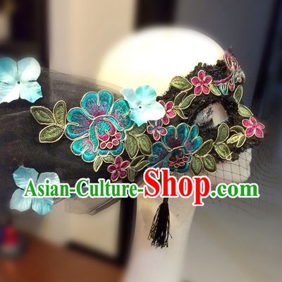 Custom Made Designer Handmade Facial Mask Hair Fascinators Hair Slides Headpieces Hair Ornaments Set