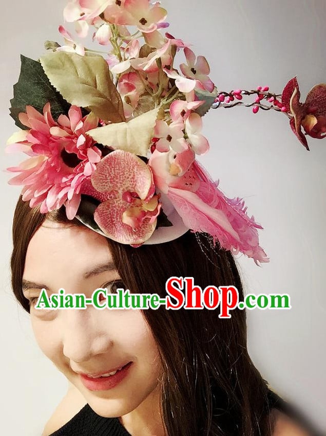 Flower Hair Fascinators Hair Slides Headpieces Hair Ornaments Flower Hair Fascinators Hair Slides Headpieces Hair Ornaments