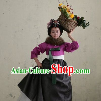 Korean Traditional Hanbok Formal Dresses Special Occasion Dresses for Women
