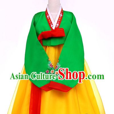 Top Korean Traditional Custom Made Dancing Hanbok Costumes Complete Set for Women