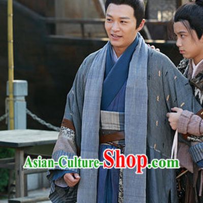 Chinese Superhero Guo Jing Costume Complete Set for Men