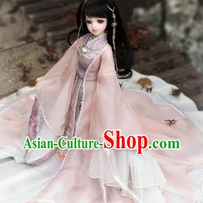 Asia Fashion Ancient China Culture Chinese Halloween Princess Costumes and Hair Accessories