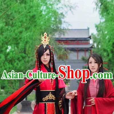 Asia Fashion Ancient China Culture Chinese Hanfu Wedding Dress