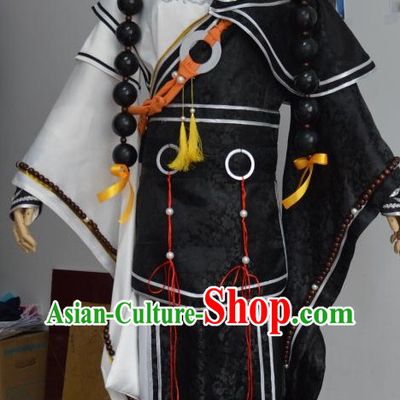 Asian Fashion Chinese Monk Costumes Complete Set